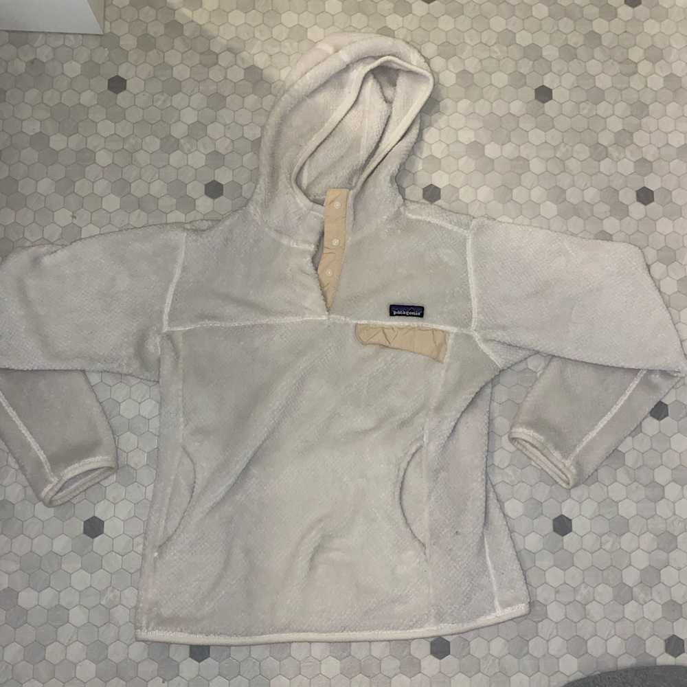 Patagonia Re-Tool Snap-T fleece pullover with hood
